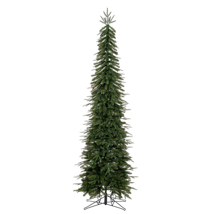 7'6"Hx30"W PE Tacoma Fraser Fir Artificial Christmas Tree, Unlit -Green - G236275
