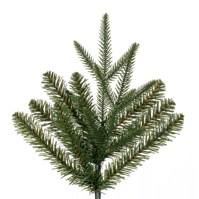 7'6"Hx30"W PE Tacoma Fraser Fir Artificial Christmas Tree, Unlit -Green - G236275