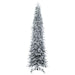 9'Hx34"W PE Frosted Tacoma Fraser Fir Artificial Christmas Tree, Unlit -White - G236680