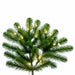 7'6"Hx61"W Deluxe Sequoia Pine Artificial Christmas Tree, LED Pre-Lit -Green - G237576LED