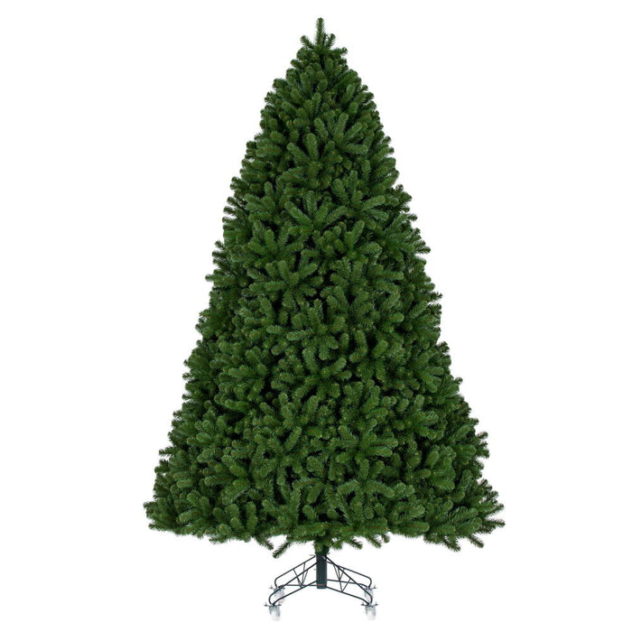12'Hx78"W Deluxe Sequoia Pine Artificial Christmas Tree, Unlit -Green - G237590