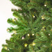 9'Hx70"W Deluxe Sequoia Pine Artificial Christmas Tree, LED Pre-Lit -Green - G237581LED