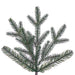 6'6"Hx51"W PE Colorado Fir Artificial Christmas Tree, Unlit -Green - G250265
