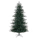 6'6"Hx51"W PE Colorado Blue Fir Artificial Christmas Tree, Unlit -Green - G250665