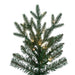 12'Hx73"W PE Colorado Blue Fir Artificial Christmas Tree, Micro LED Pre-Lit (Multi-Mode) -Green - G250693LEDCC