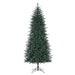 7'6"Hx41"W Noel Fir Artificial Christmas Tree, Unlit -Green - G251475