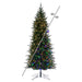 6'6"Hx37"W Noel Fir Artificial Christmas Tree, Micro LED Pre-Lit (Multi-Mode) -Green - G251468LEDCC