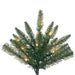 12'Hx59"W Noel Fir Artificial Christmas Tree, Micro LED Pre-Lit (Multi-Mode) -Green - G251493LEDCC