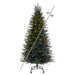 9'Hx63"W PE Orchard Fraser Fir Artificial Christmas Tree, Micro LED Pre-Lit (Multi-Mode) -Green - G252283LEDCC