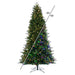 7'6"Hx52"W PE Vermont Spruce Artificial Christmas Tree, Micro LED Pre-Lit (Multi-Mode) -Green - G254278LEDCC