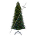 9'Hx57"W PE Vermont Spruce Artificial Christmas Tree, Micro LED Pre-Lit (Multi-Mode) -Green - G254283LEDCC