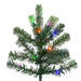 9'Hx57"W PE Vermont Spruce Artificial Christmas Tree, Micro LED Pre-Lit (Multi-Mode) -Green - G254283LEDCC