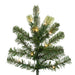 9'Hx57"W PE Vermont Spruce Artificial Christmas Tree, Micro LED Pre-Lit (Multi-Mode) -Green - G254283LEDCC