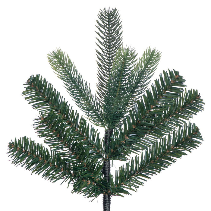 14'Hx64"W PE Vermont Spruce Artificial Christmas Tree, Unlit -Green - G254295