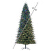 14'Hx64"W PE Vermont Spruce Artificial Christmas Tree, Micro LED Pre-Lit (Multi-Mode) -Green - G254298LEDCC