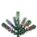 12'Hx60"W PE Vermont Spruce Artificial Christmas Tree, Micro LED Pre-Lit (Multi-Mode) -Green - G254293LEDCC