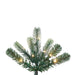 14'Hx64"W PE Vermont Spruce Artificial Christmas Tree, Micro LED Pre-Lit (Multi-Mode) -Green - G254298LEDCC