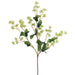 19" Double Baby's Breath Artificial Flower Spray -Cream/Green (pack of 24) - GB1260-CR/GR