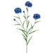 25.5" Silk Cornflower Flower Spray -Blue (pack of 12) - GTC001-BL