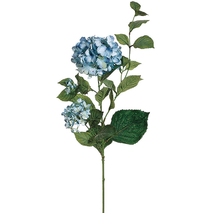 36" Silk Hydrangea Flower Spray -2 Tone Blue (Pack of 12) - GTH007-BL/TT