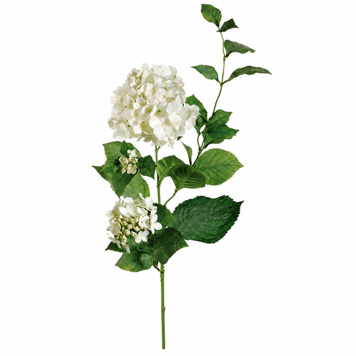 36" Silk Hydrangea Flower Spray -Cream (Pack of 12) - GTH007-CR