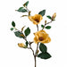 35" Silk Magnolia Flower Spray -Yellow (Pack of 6) - GTM001-YE