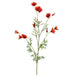 26" Silk Mini California Poppy Flower Spray -Orange (pack of 12) - GTP020-OR