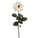 25.5" Silk Real Touch Orlane Rose Flower Spray -White (pack of 12) - GTR282-WH