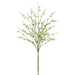 44" Hand-Wrapped Mini Blossom Silk Flower Stem Bundle -White (Pack of 6) - HBB343-WH