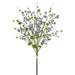 44" Hand-Wrapped Rose Myrtle Silk Flower Stem Bundle -Helio (Pack of 6) - HBR248-HE