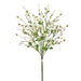 44" Hand-Wrapped Rose Myrtle Silk Flower Stem Bundle -White (Pack of 6) - HBR248-WH