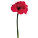 27" Hand-Wrapped Silk Amaryllis Flower Spray -Red (Pack of 12) - HSA006-RE