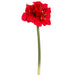 29" Handwrapped Silk Amaryllis Flower Spray -Red (pack of 6) - HSA432-RE