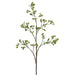 52" Handwrapped Artificial Berry Stem -Green (pack of 12) - HSB126-GR