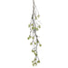 48" Handwrapped Silk Hanging Mini Blossom Flower Spray -White (pack of 12) - HSB883-WH