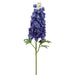 27" Handwrapped Silk Delphinium Flower Spray -Blue (pack of 12) - HSD780-BL