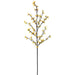 45" Handwrapped Silk Forsythia Flower Branch Spray -Yellow (pack of 12) - HSF439-YE
