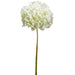 24" Handwrapped Silk Hydrangea Flower Stem -White (pack of 12) - HSH171-WH