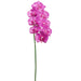 40" Handwrapped Phalaenopsis Orchid Silk Flower Stem -Orchid (pack of 6) - HSO007-OC