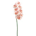 40" Handwrapped Phalaenopsis Orchid Silk Flower Stem -Pink (pack of 6) - HSO007-PK