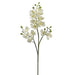 31" Handwrapped Silk Mini Phalaenopsis Orchid Flower Spray -White (pack of 6) - HSO476-WH