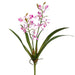 16" Mini Handwrapped Silk Cattleya Orchid Flower Stem -Lavender/Orchid (pack of 12) - HSO926-LV/OC