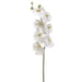 45" Handwrapped Silk Phalaenopsis Orchid Flower Spray -White/Green (pack of 4) - HSO995-WH/GR