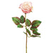 20.5" Handwrapped Silk Rose Flower Spray -Pink (pack of 24) - HSR205-PK