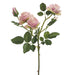 22.5" Handwrapped Silk Rose Flower Spray -Lavender (pack of 12) - HSR364-LV