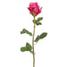 28" Handwrapped Silk French Rose Flower Spray -Pink (pack of 12) - HSR708-PK