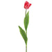 28" Handwrapped Dutch Tulip Silk Flower Stem -Watermelon (pack of 12) - HST005-WM