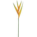 33" Handwrapped Silk Heliconia Flower Spray -Yellow (pack of 12) - HYH752-YE
