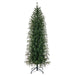 6'6"Hx33"W PE Norfolk Pine Artificial Christmas Tree, Unlit -Green - JK255060