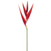 33" Handwrapped Silk Heliconia Flower Spray -Red (pack of 12) - JVH752-RE